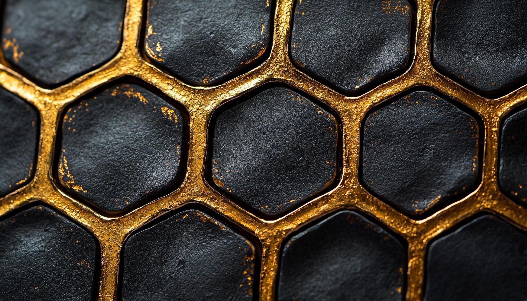 Shiny gold metallic snake skin texture decoration elegance generated by AI photo