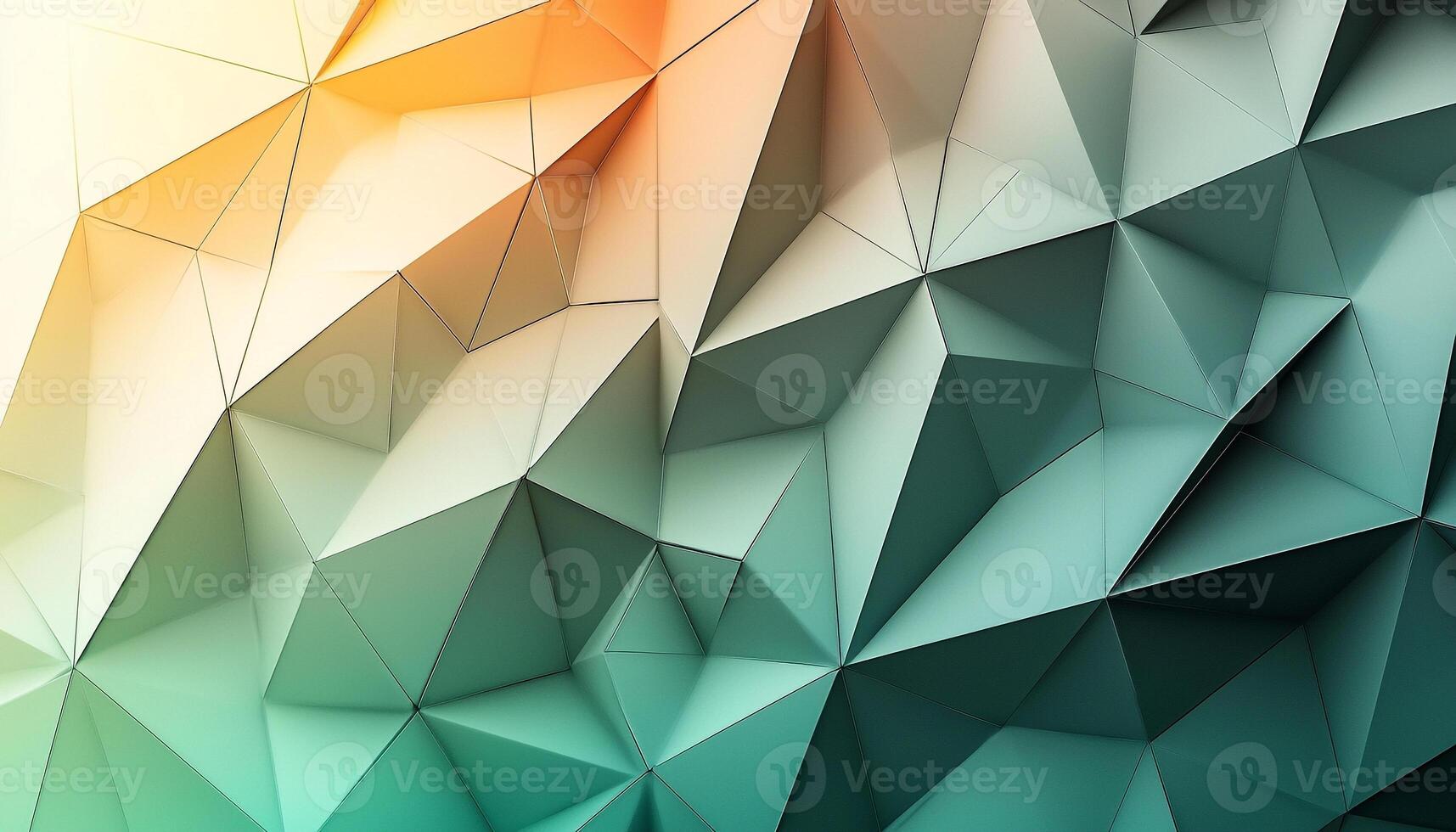 Geometric shapes create modern abstract design on wallpaper. generated by AI photo