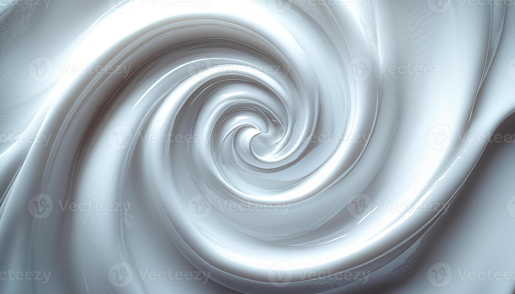 Smooth wave pattern flowing in futuristic space backdrop generated by AI photo