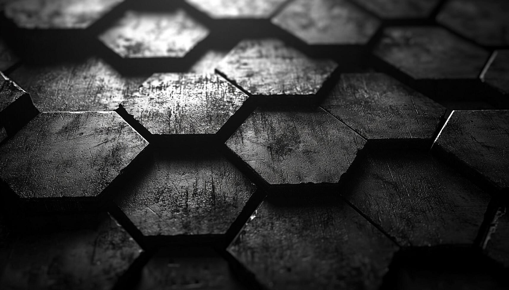 Geometric shape backdrop with modern textured dark wall generated by AI photo