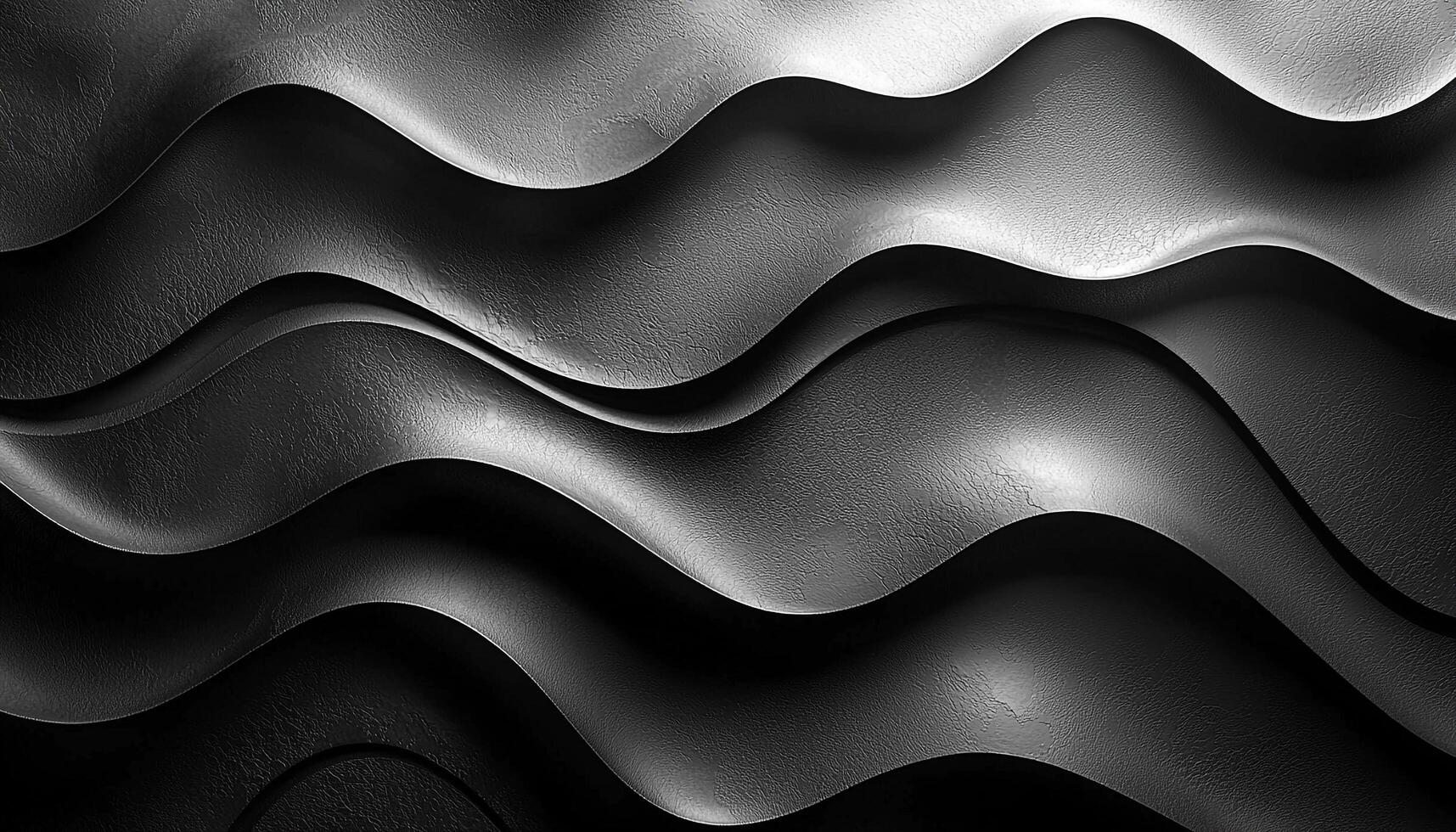 Geometric shape decoration in modern dark wallpaper design generated by AI photo