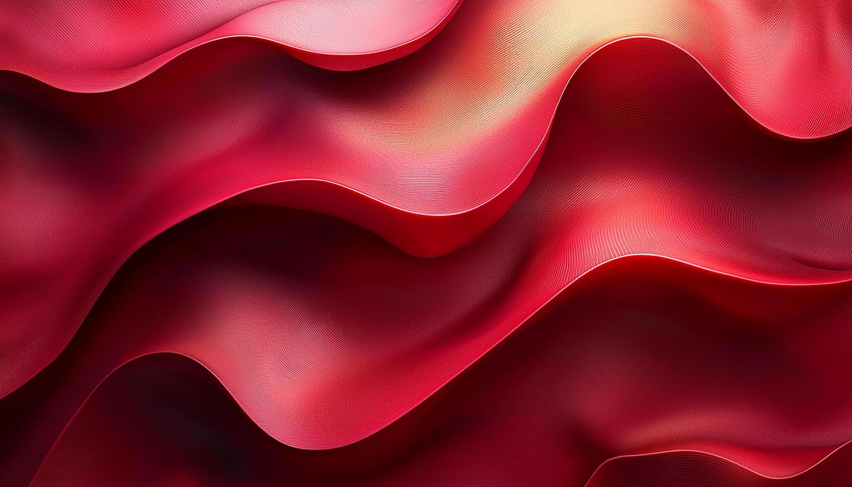 Vibrant colors flowing in elegant wave pattern motion generated by AI photo
