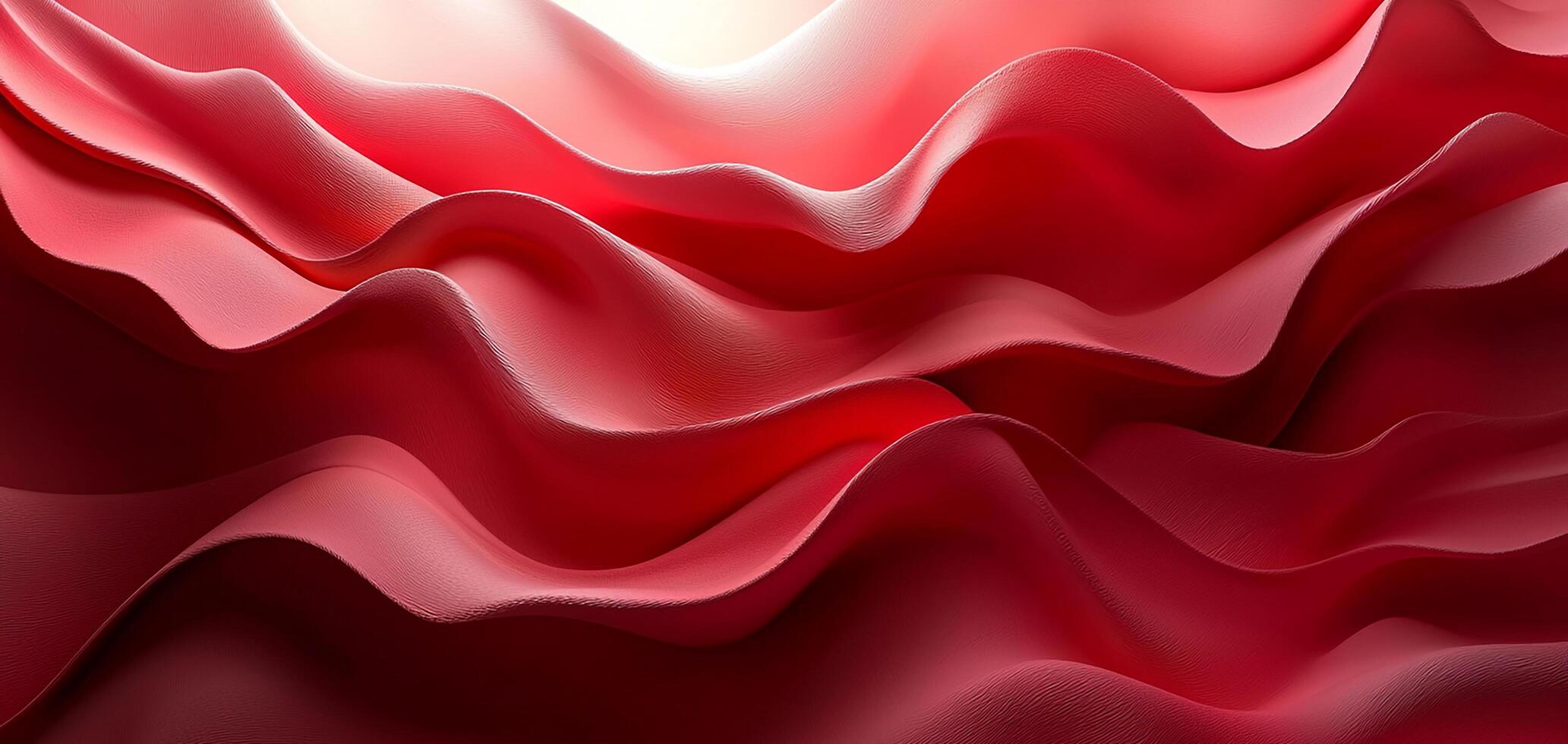 Smooth silk wave pattern decoration in modern fashion elegance generated by AI photo