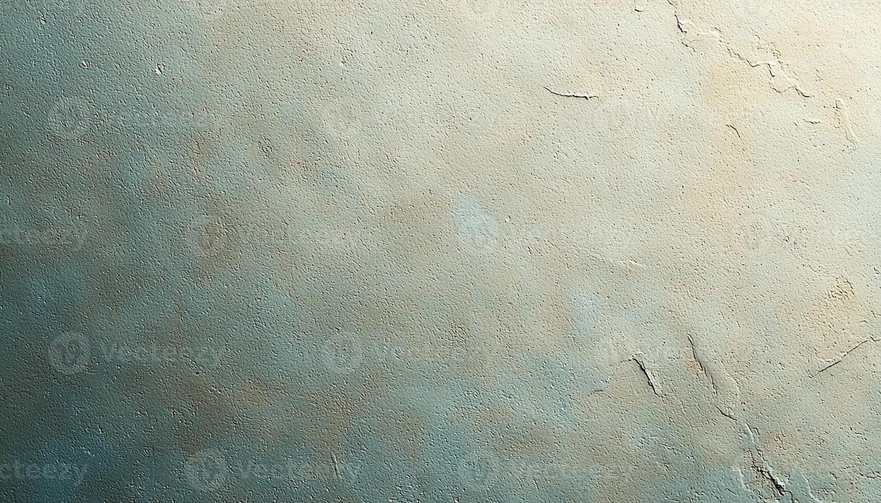 Rough concrete wall stained with grunge and rust generated by AI photo