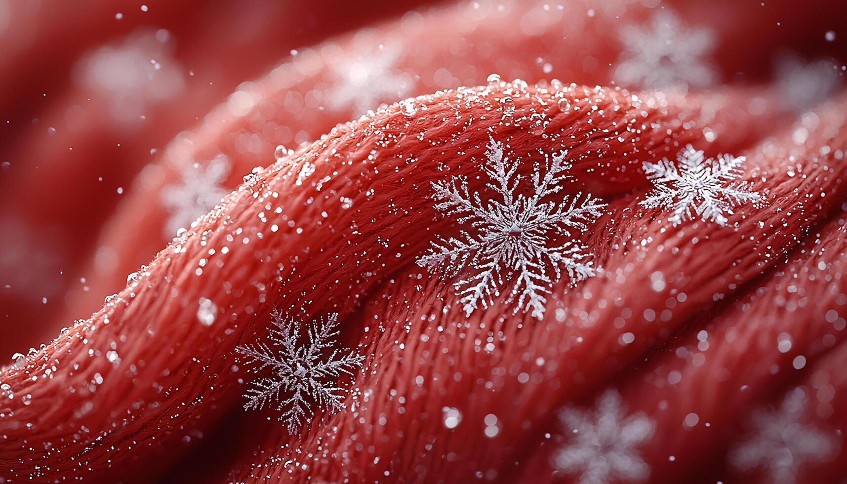 Snowflake glowing ice decoration celebration winter snow nature generated by AI photo