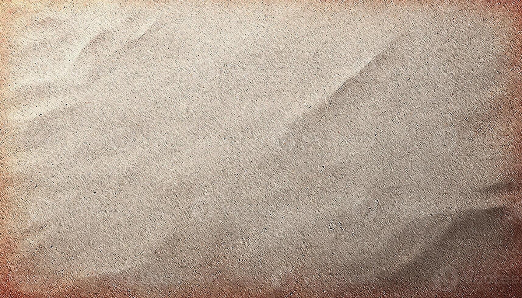 Dirty old paper with stained grunge texture effect generated by AI photo