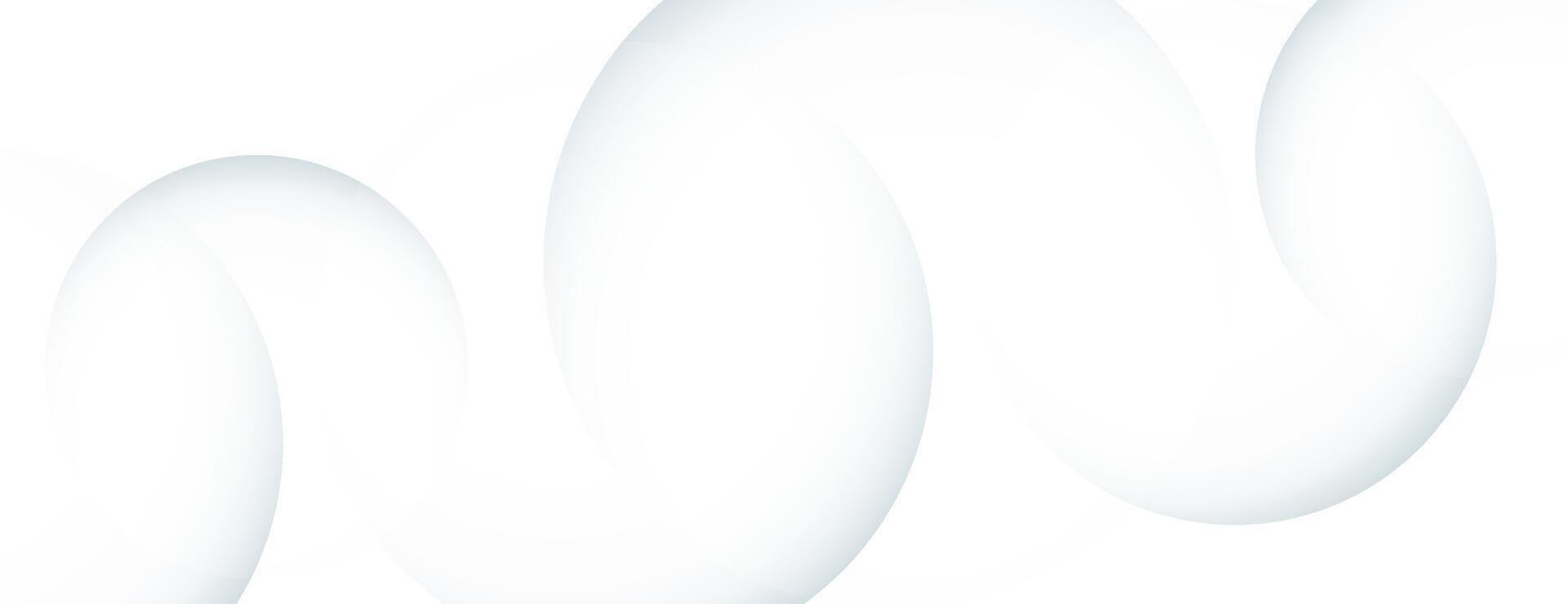 white abstract background with round texture vector