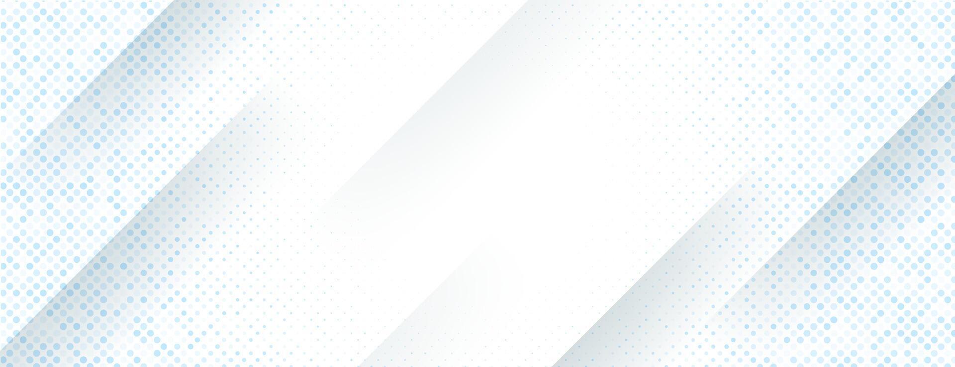 white abstract background with blue glitter or dots vector