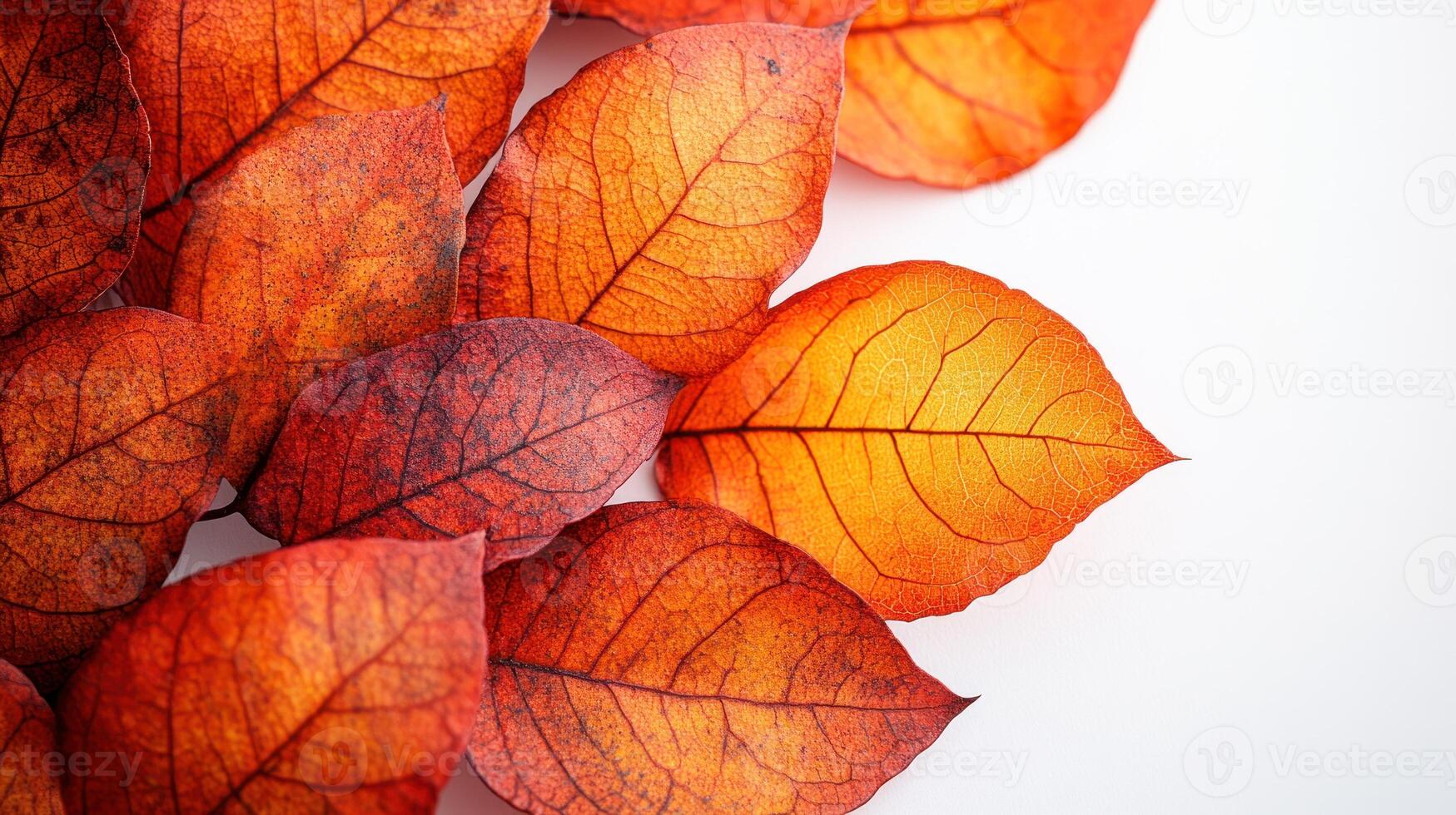 Autumn leaves display a stunning array of colors capturing the essence of the season photo