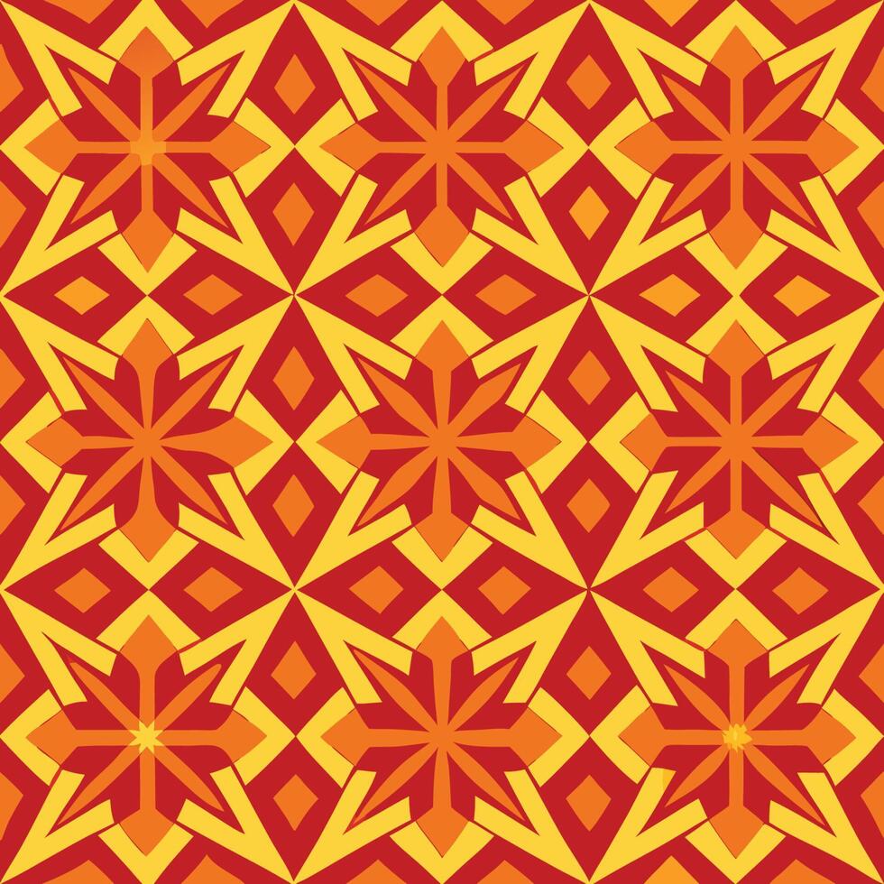 Seamless Geometric Pattern Design vector