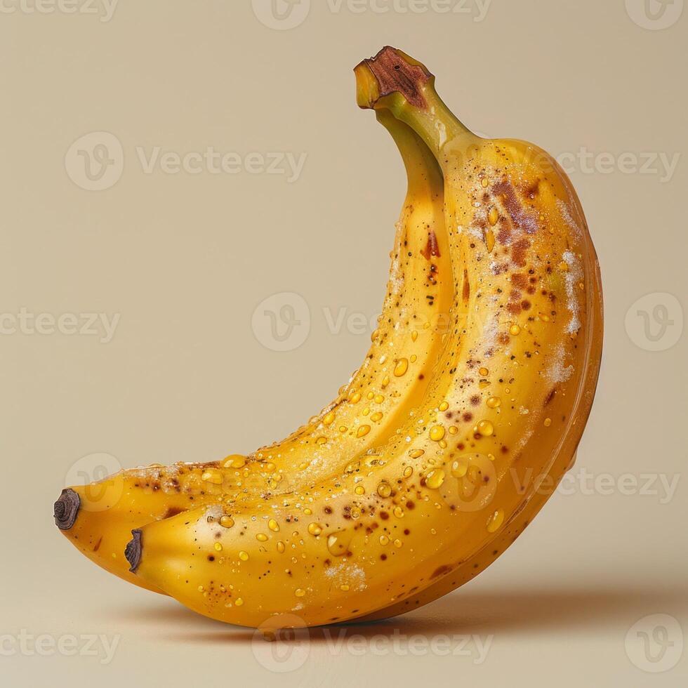 Photo of a bananas fruit with white background