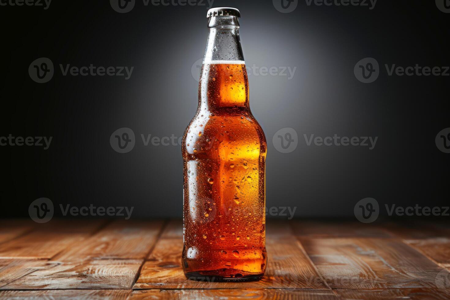Photo of a beer bottle
