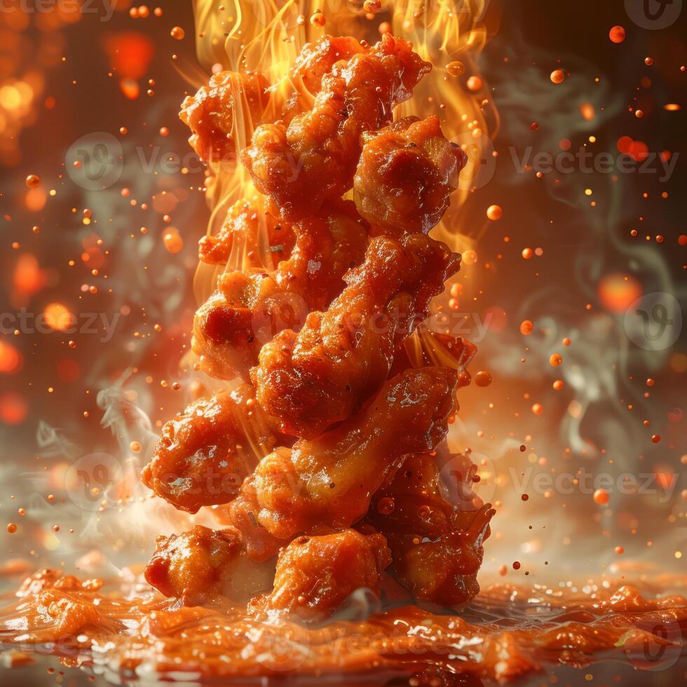 Photo of a chicken wings