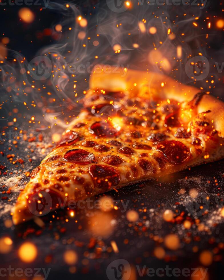 Photo of a pizza