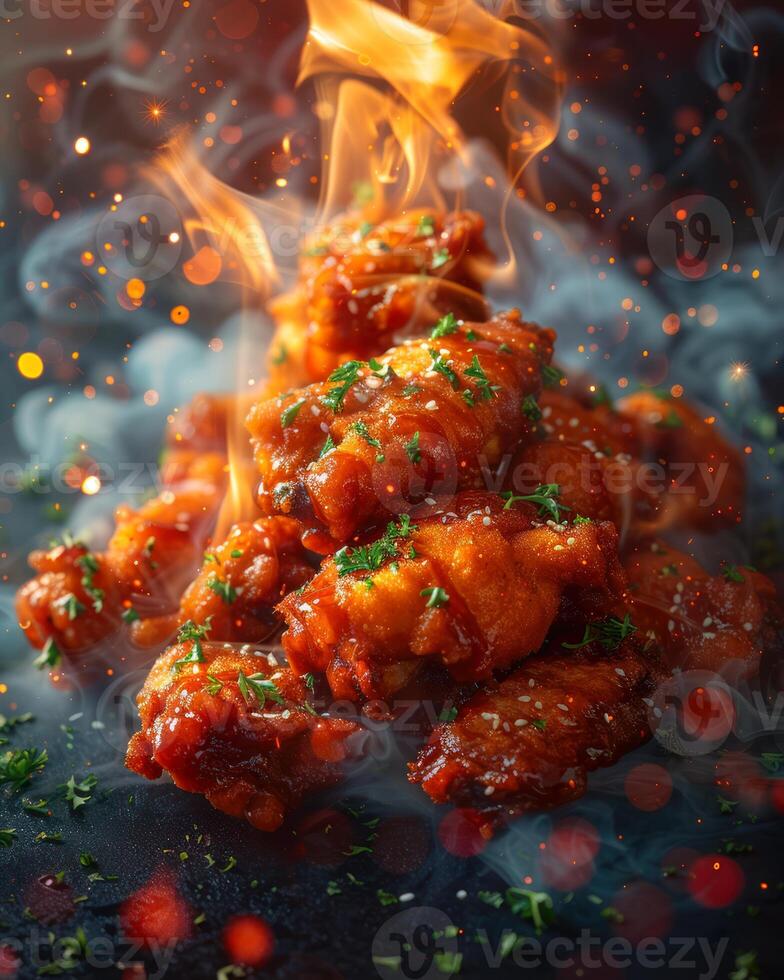 Photo of a chicken wings