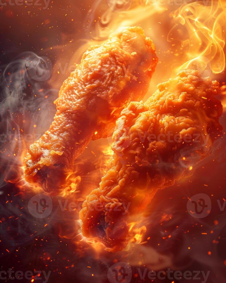 Photo of a chicken drumsticks