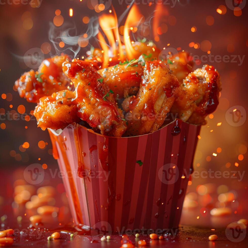 Photo of a chicken wings