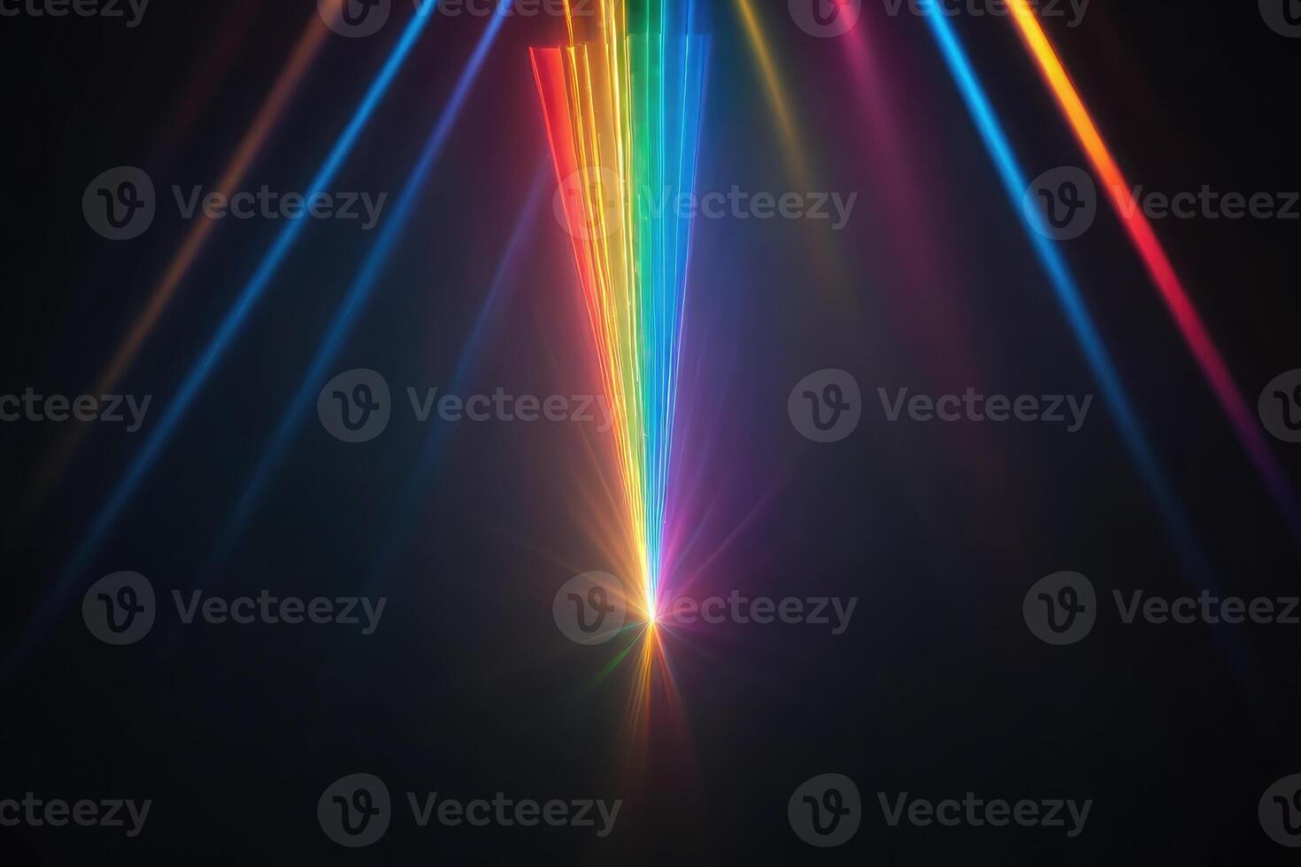 dynamic bright lights prism effect photo