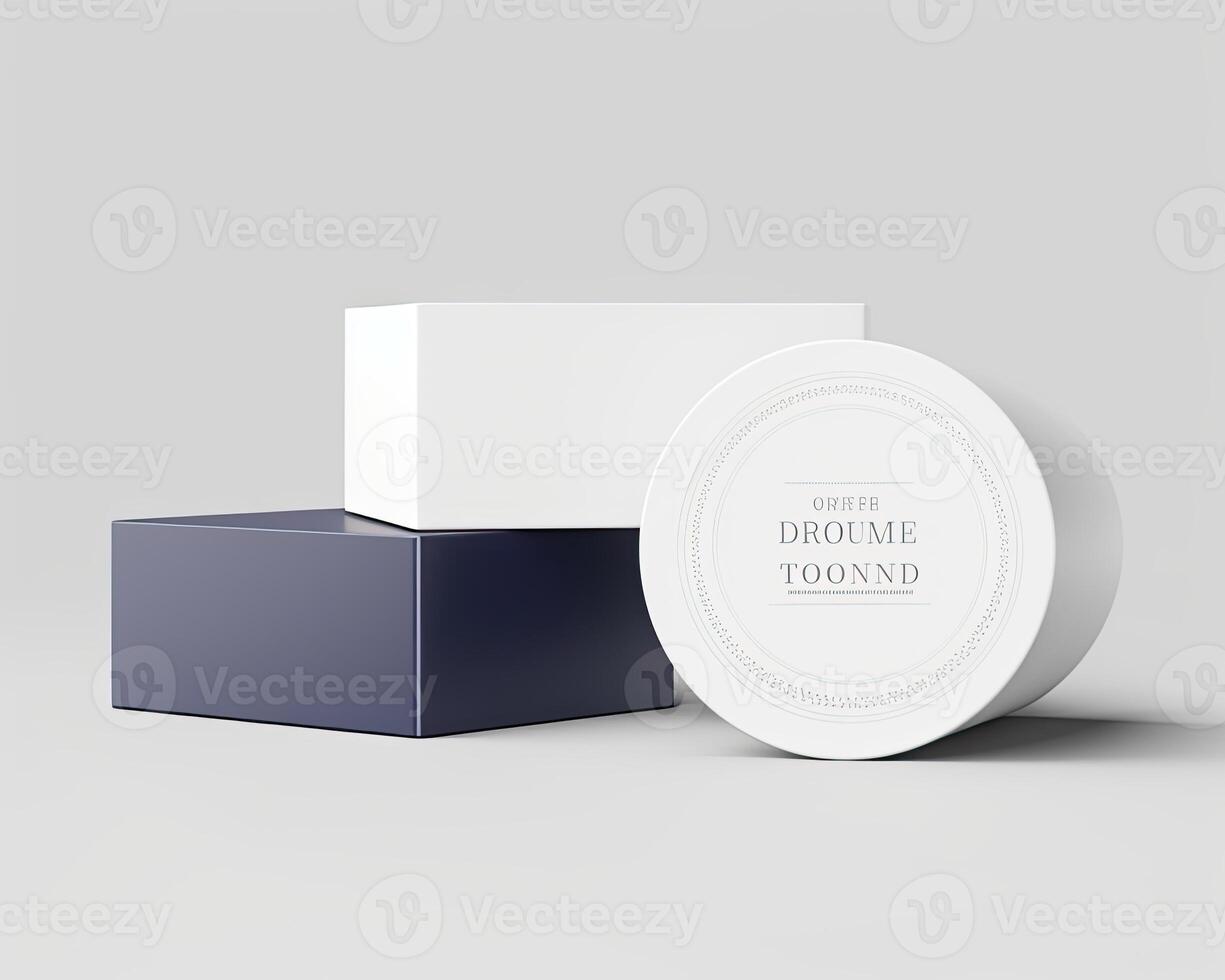 Cosmetic Products Mock up photo