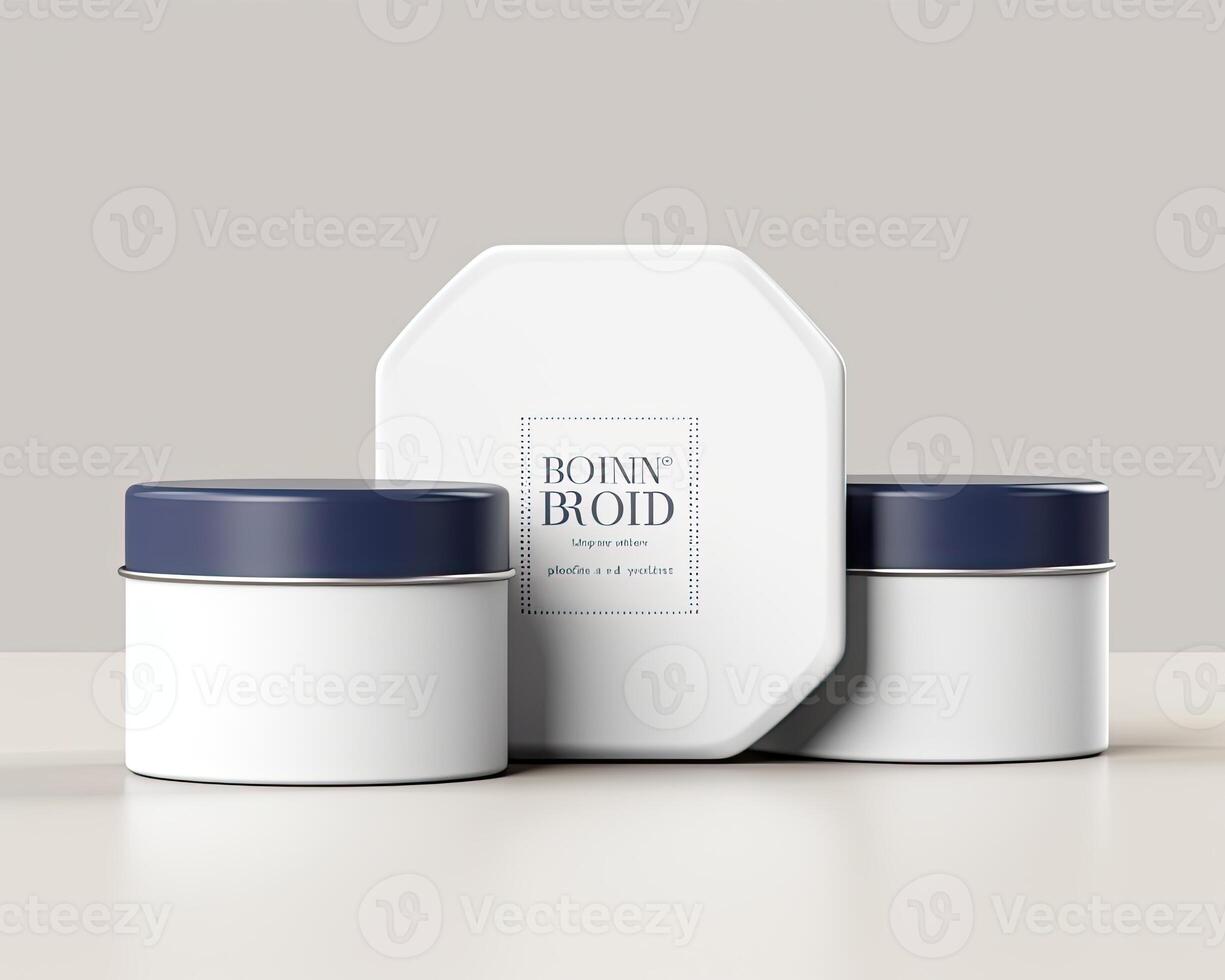 Cosmetic Products Mock up photo