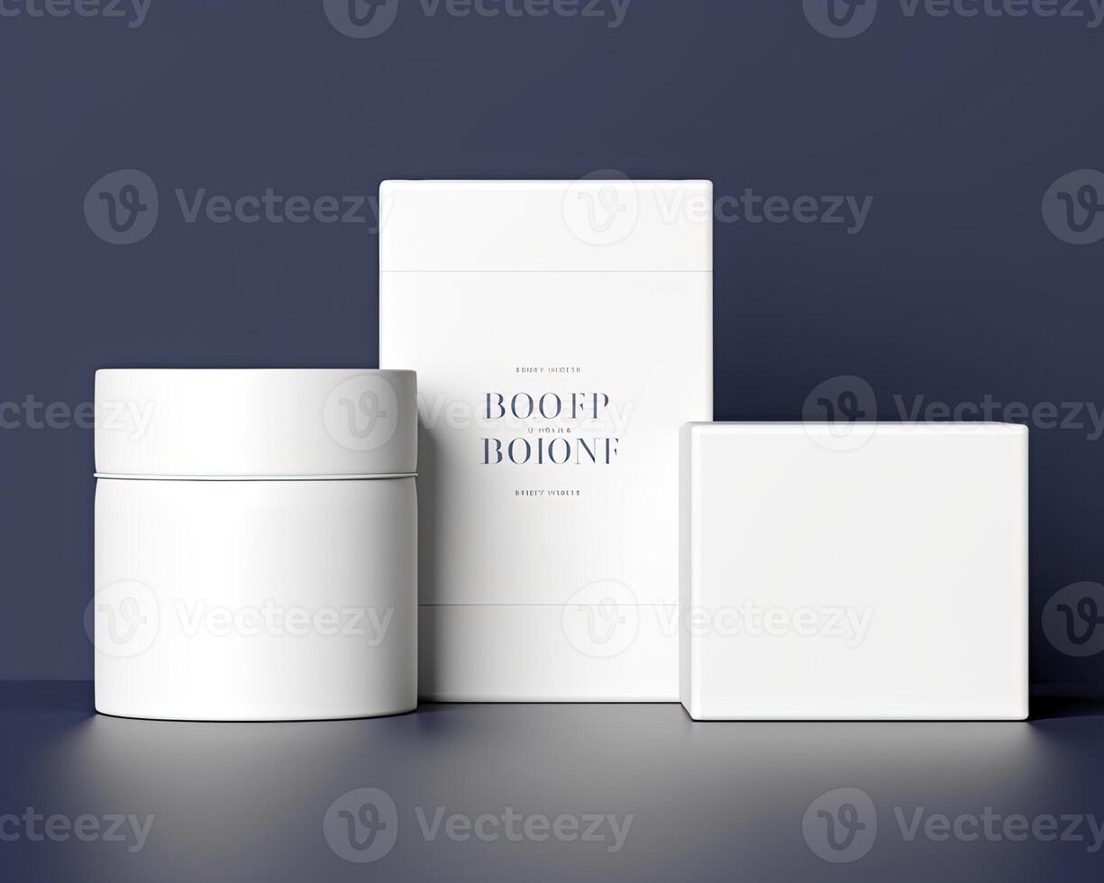 Cosmetic Products Mock up photo
