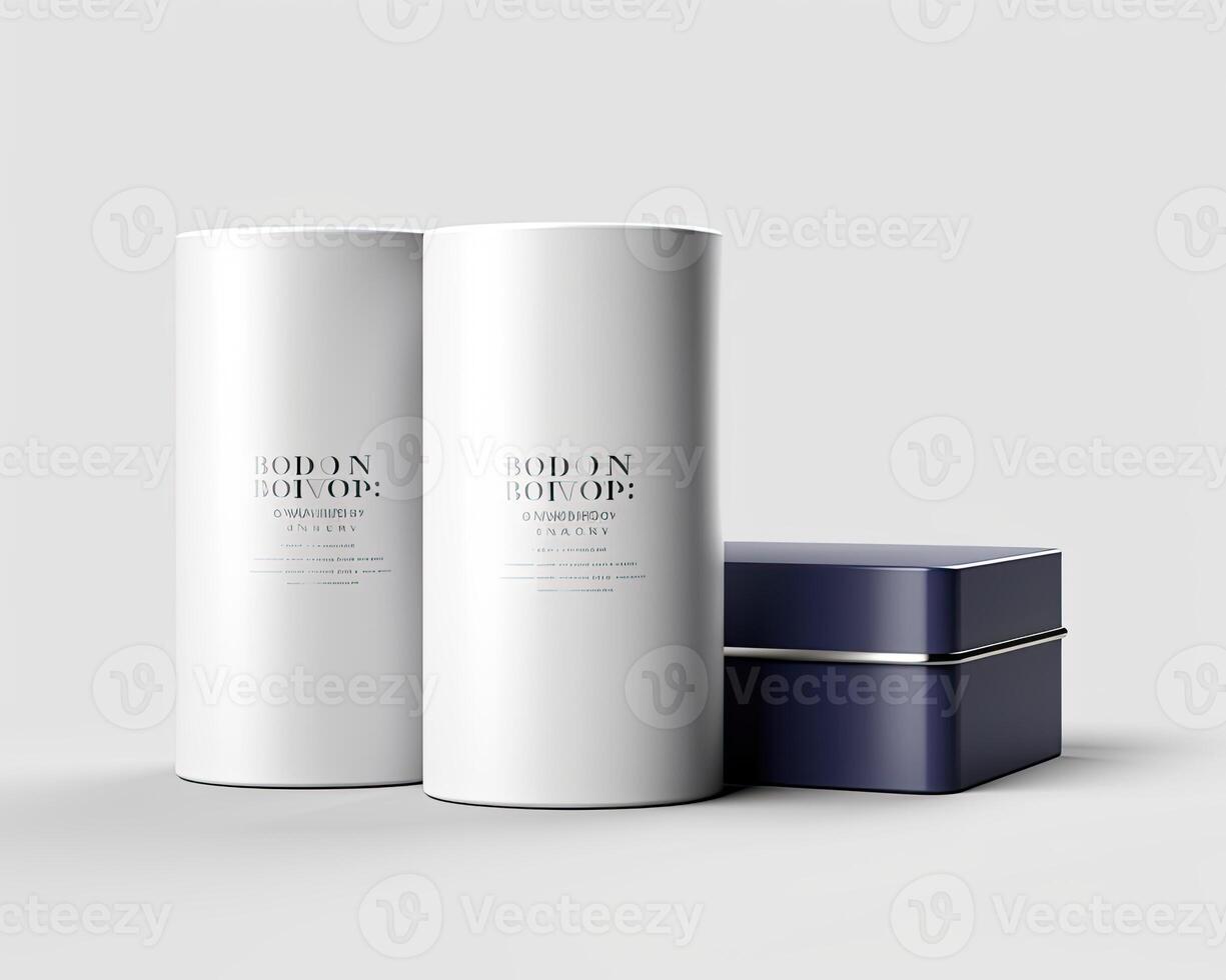 Cosmetic Products Mock up photo