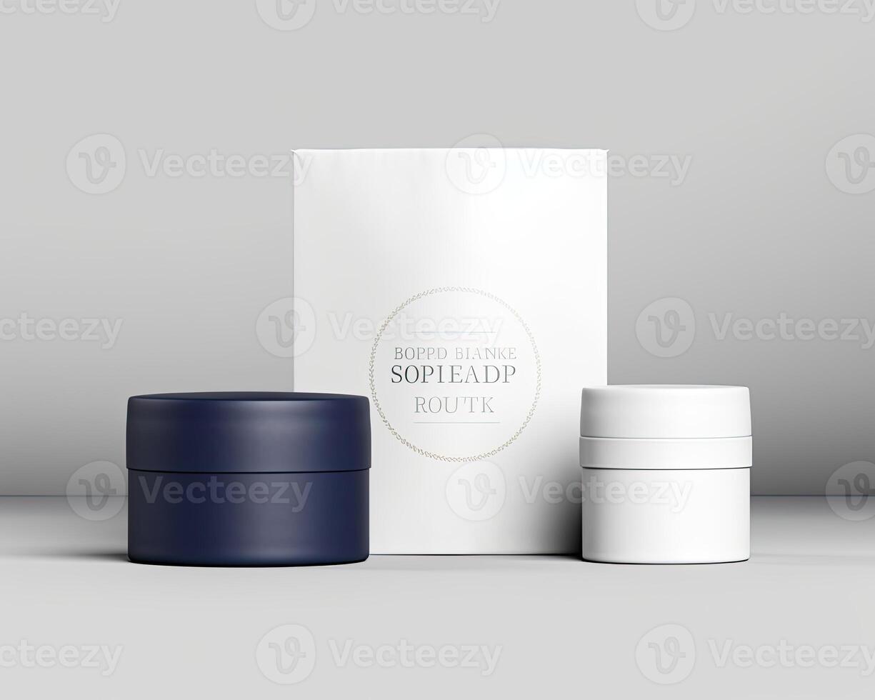 Cosmetic Products Mock up photo