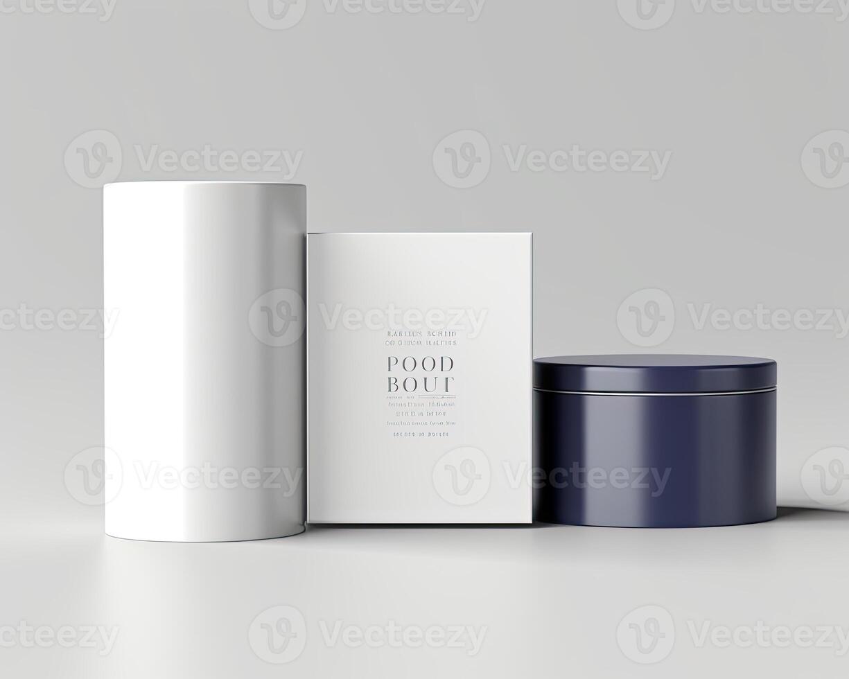 Cosmetic Products Mock up photo
