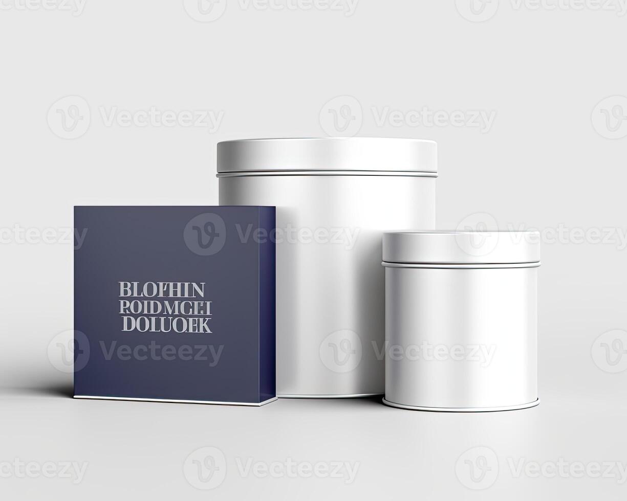 Cosmetic Products Mock up photo