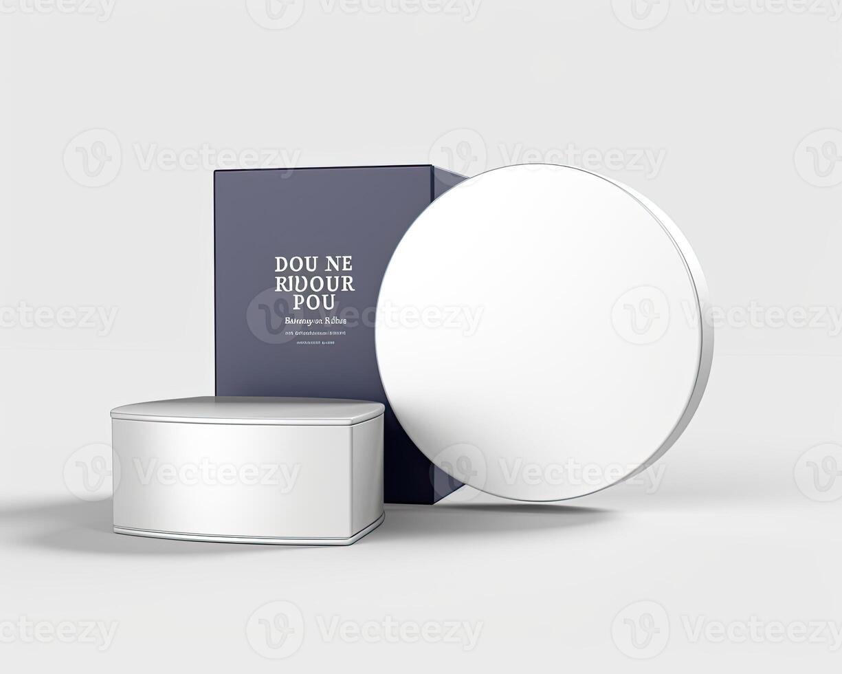 Cosmetic Products Mock up photo
