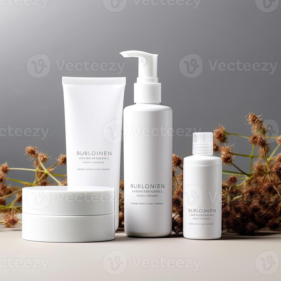Cosmetic Products Mock up photo