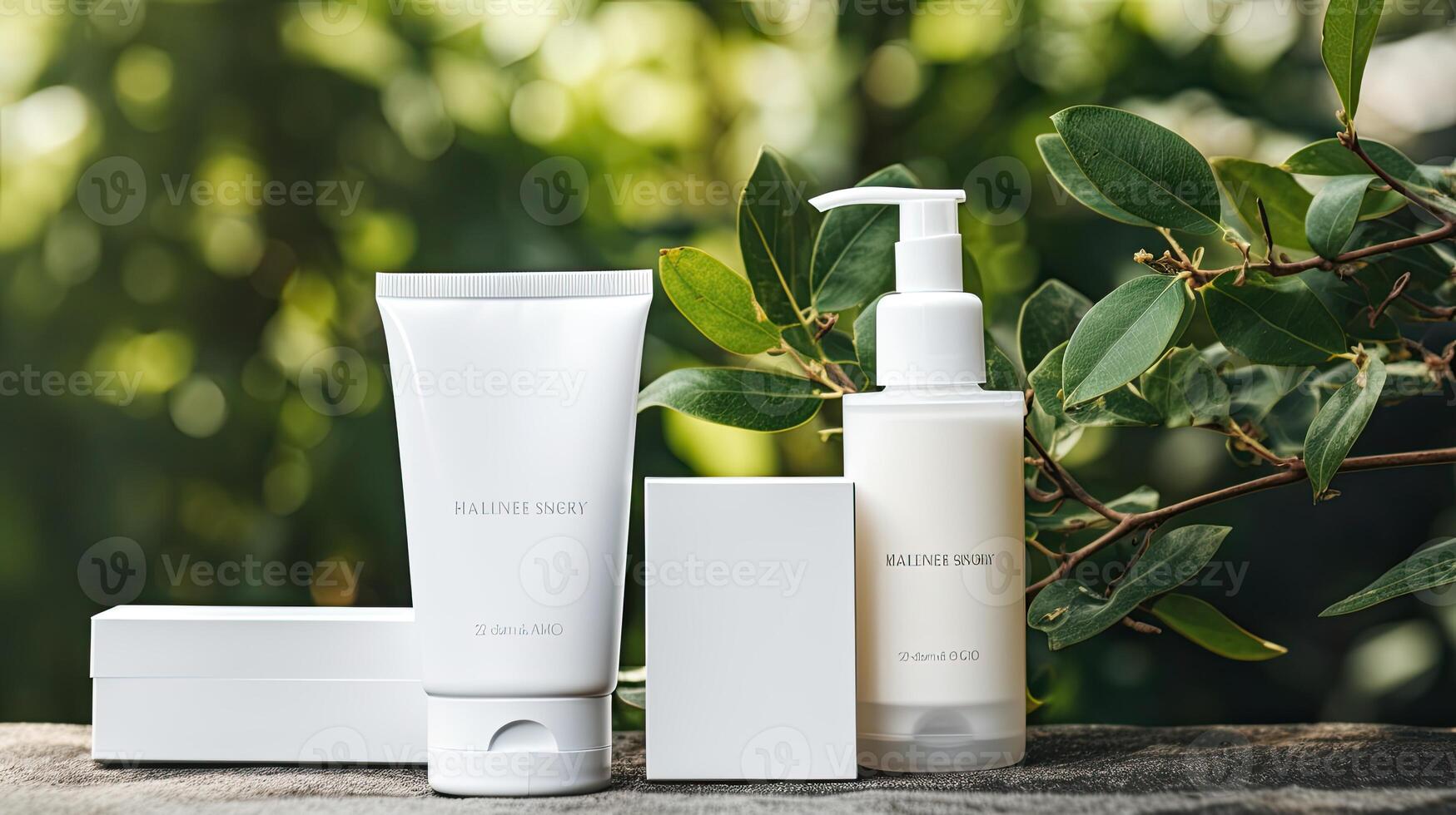 Cosmetic Products Mock up photo