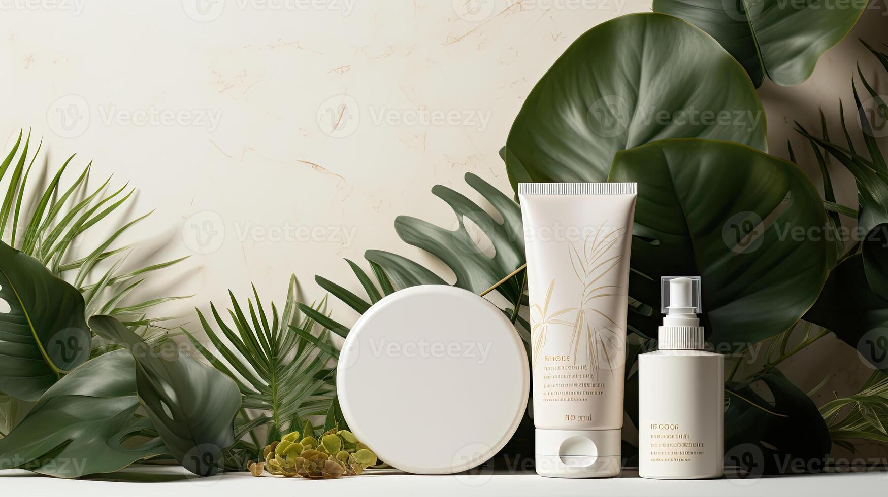 Cosmetic Products Mock up photo