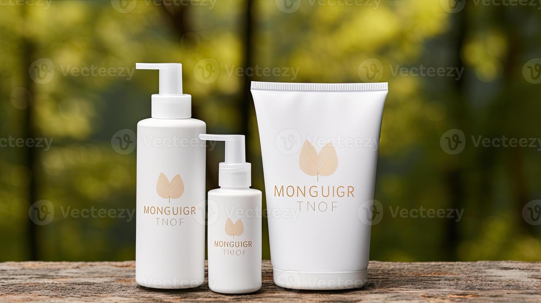 Cosmetic Products Mock up photo