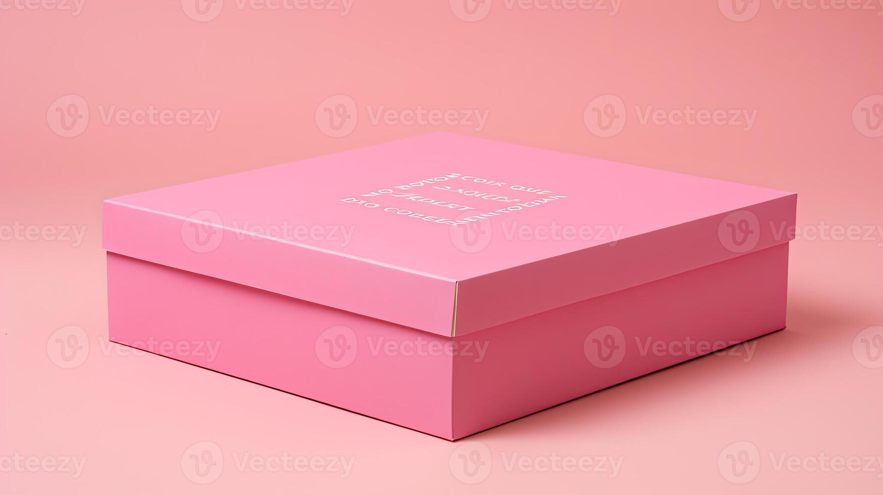 Blank Box Mock Up photo