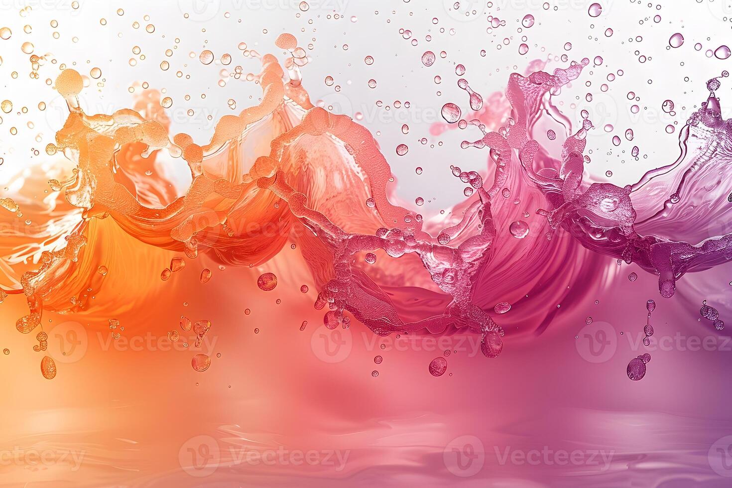 Vibrant Wave of Colorful Liquid Swirls in Dynamic Abstract Art photo