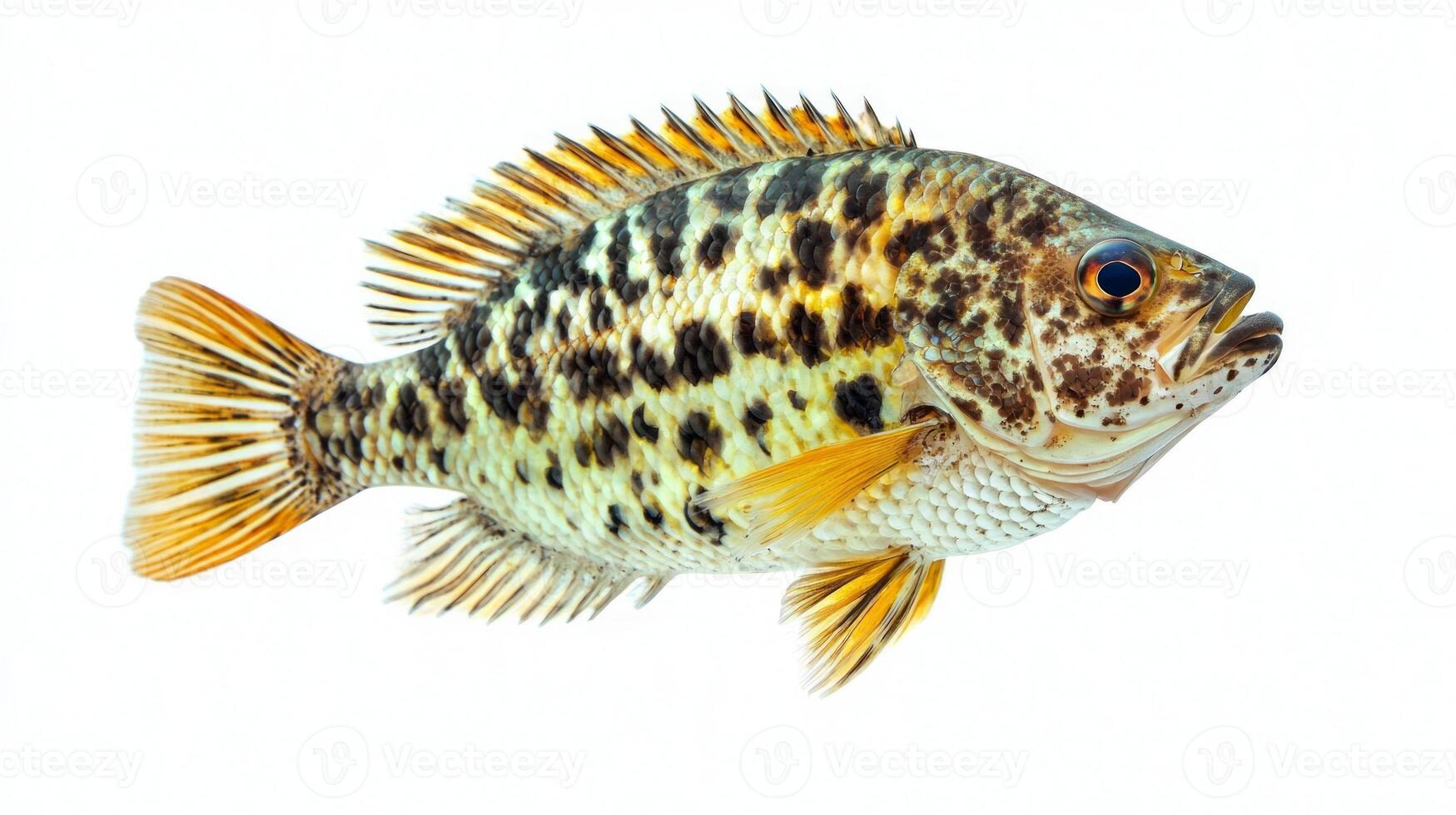 Jack Dempsey Cichlid exhibits striking colors and intricate patterns highlighting its natural beauty in an aquarium setting perfect for enthusiasts and hobbyists. photo