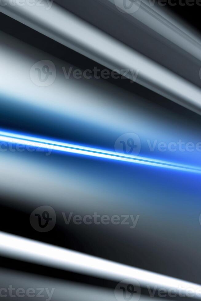 Blue light ray as well as stripe line speed motion background futuristic energy concept wallpaper banner. photo