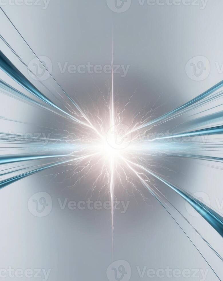 The Human Spark a Digital Representation of Energy. photo