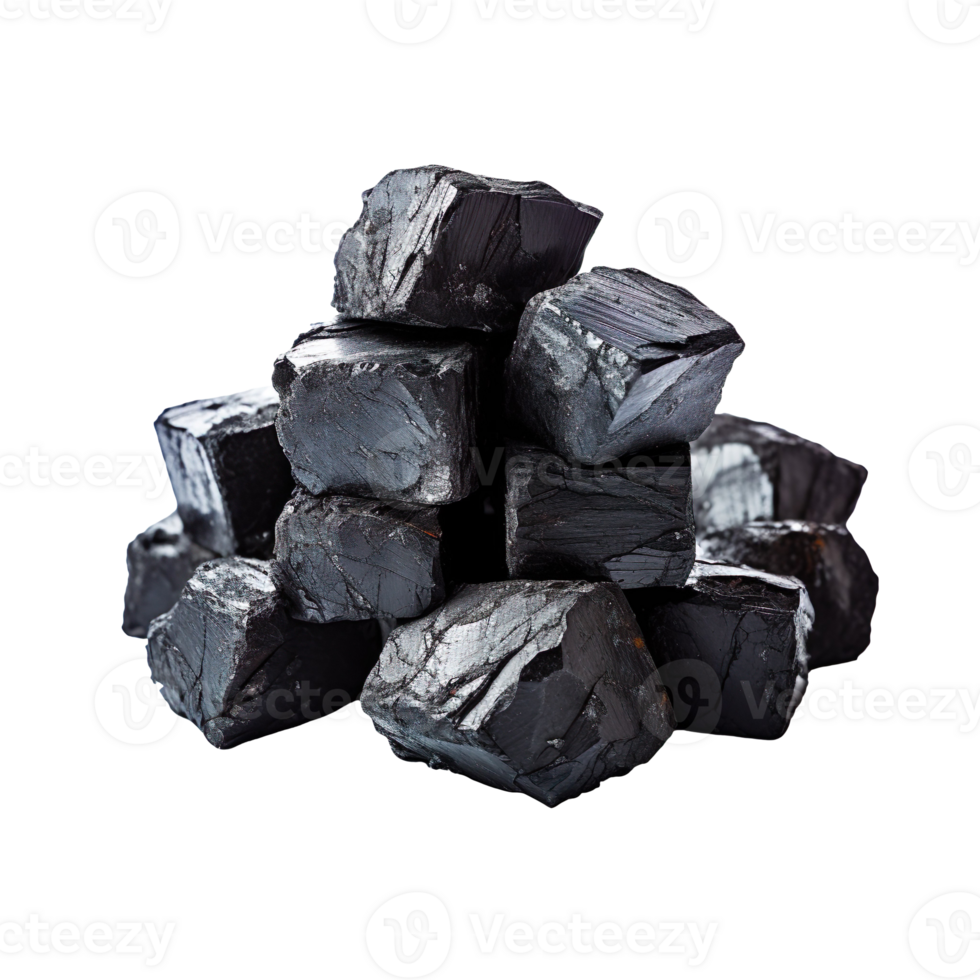 Coal isolated on transparent background png