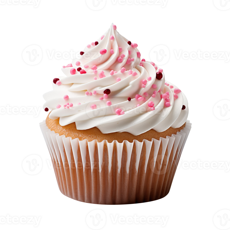 cupcake isolated on transparent background png