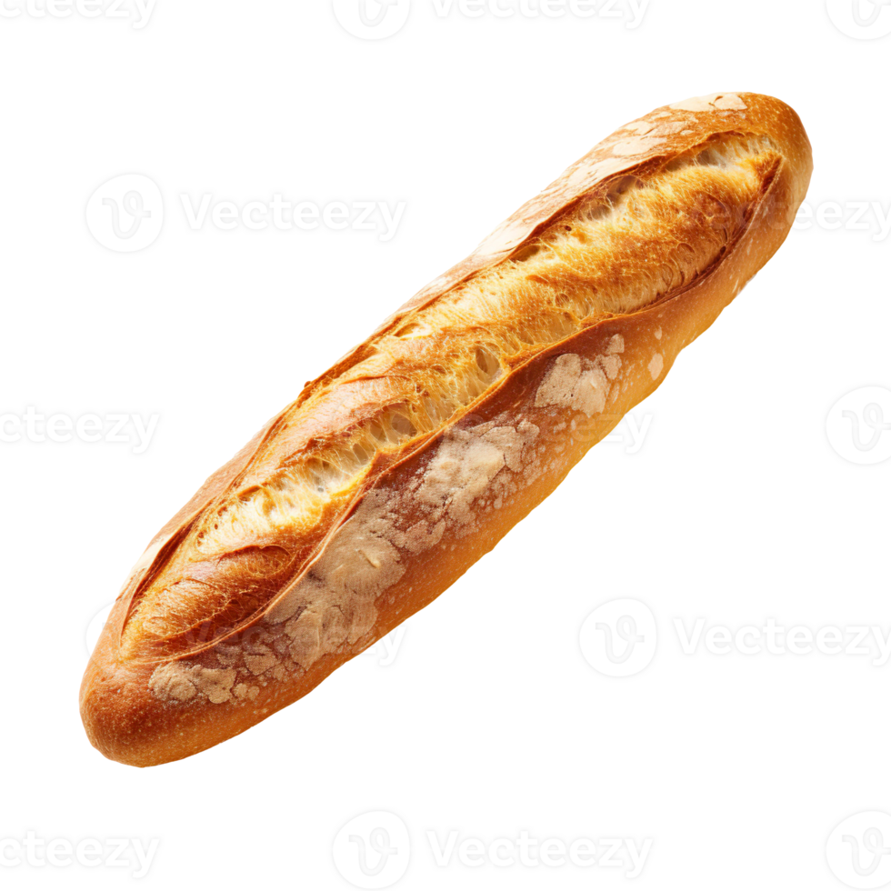 francês baguete isolado em transparente fundo png