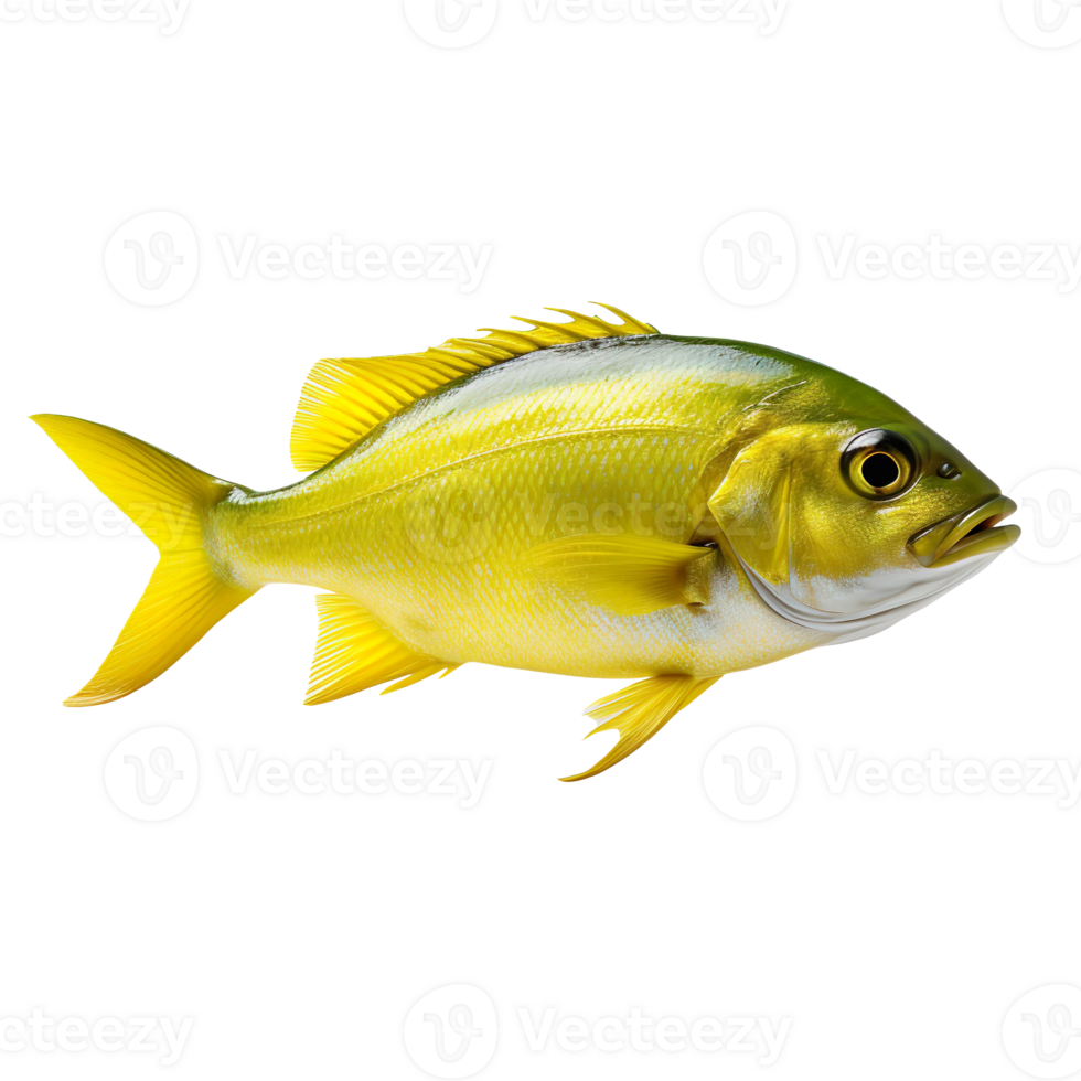 fresh dorado fish isolated on transparent background png