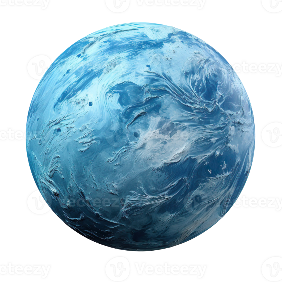 neptune planet isolerat på transparent bakgrund png