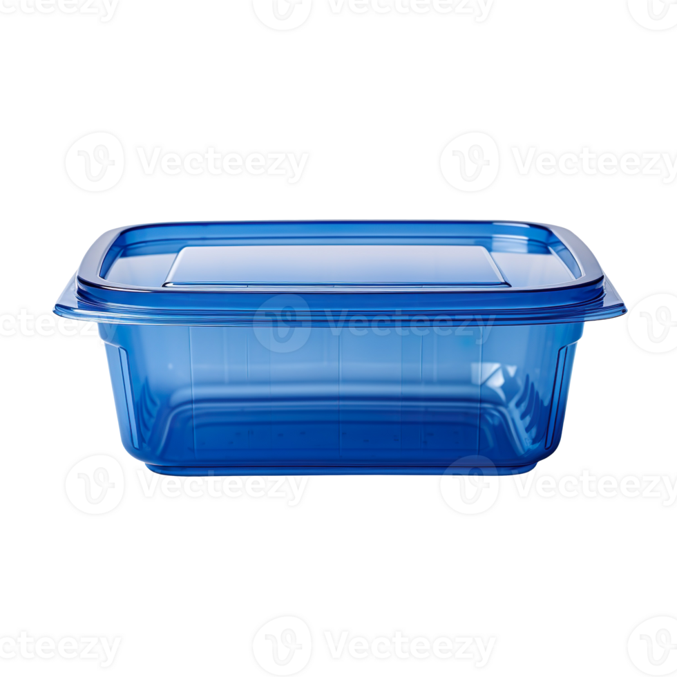 Plastic container isolated on transparent background png
