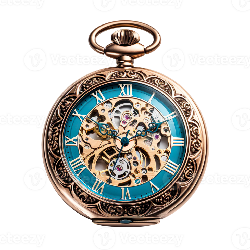 Pocket Watch isolated on transparent background png