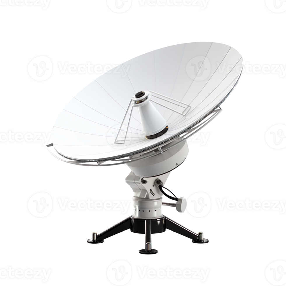 Satellite Dish isolated on transparent background png