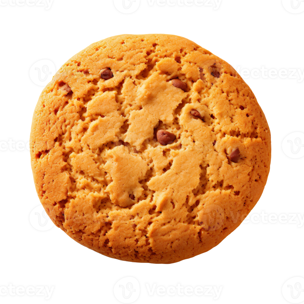 Pumpkin cookie isolated on transparent background png
