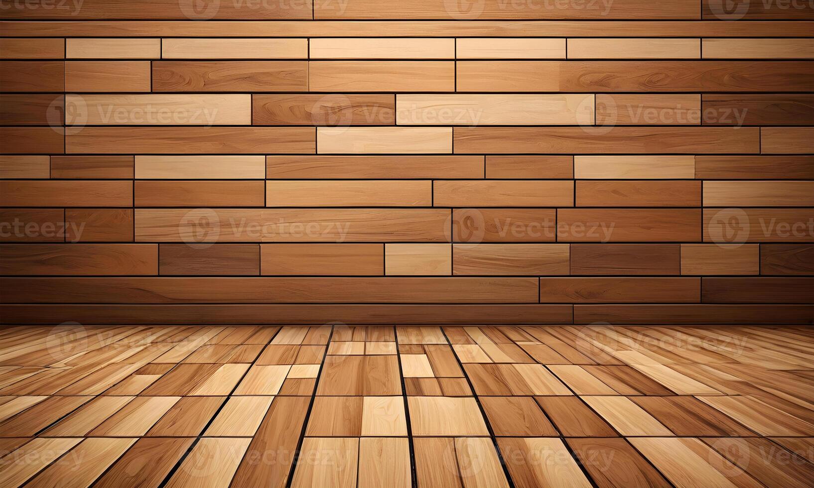 wood floor and wall background photo