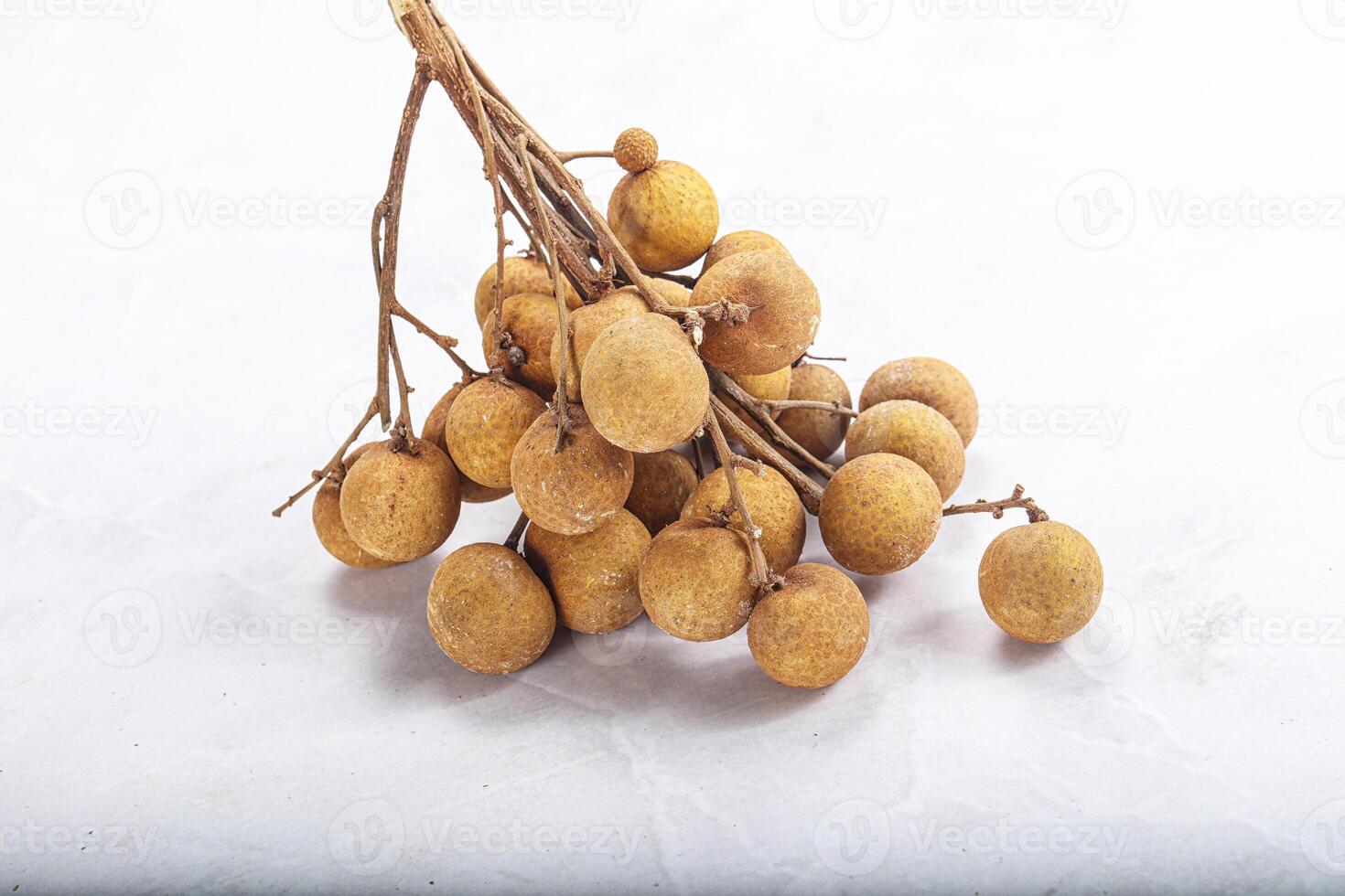 Ripe sweet tropical Longan fruit photo